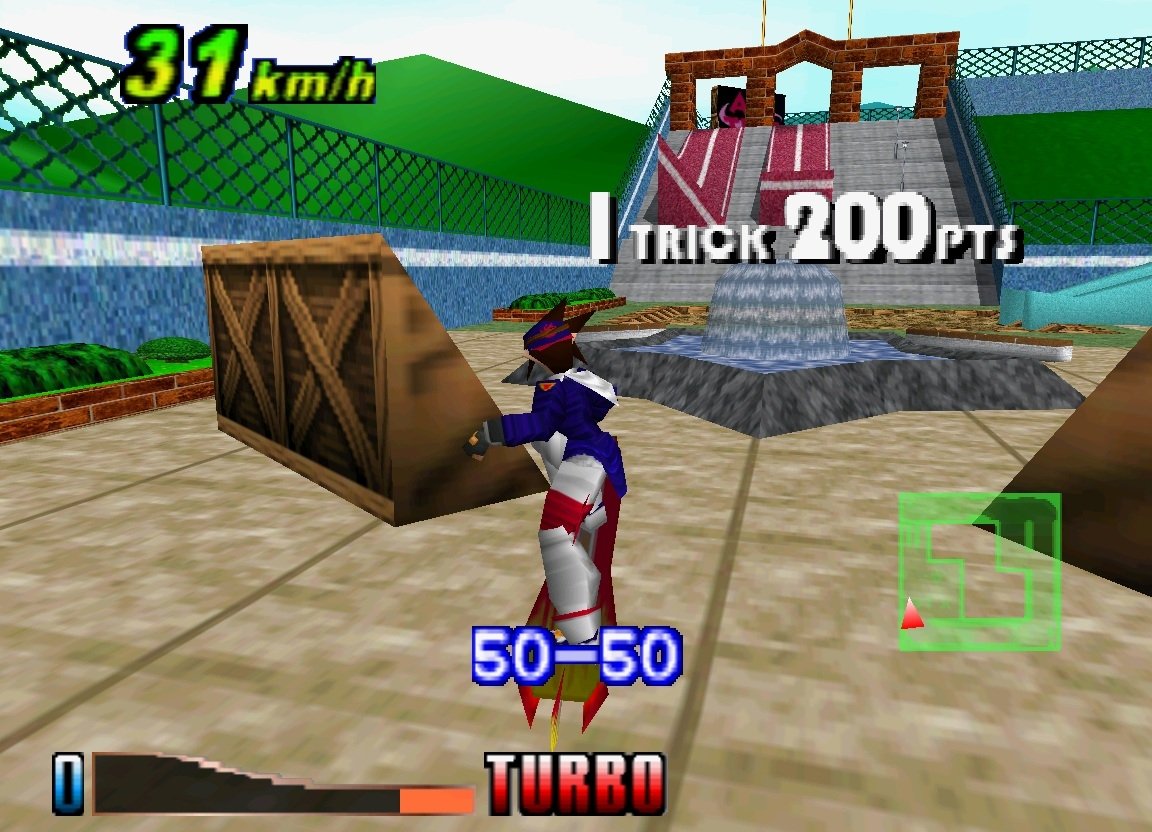 video game Air Boarder 64 Image