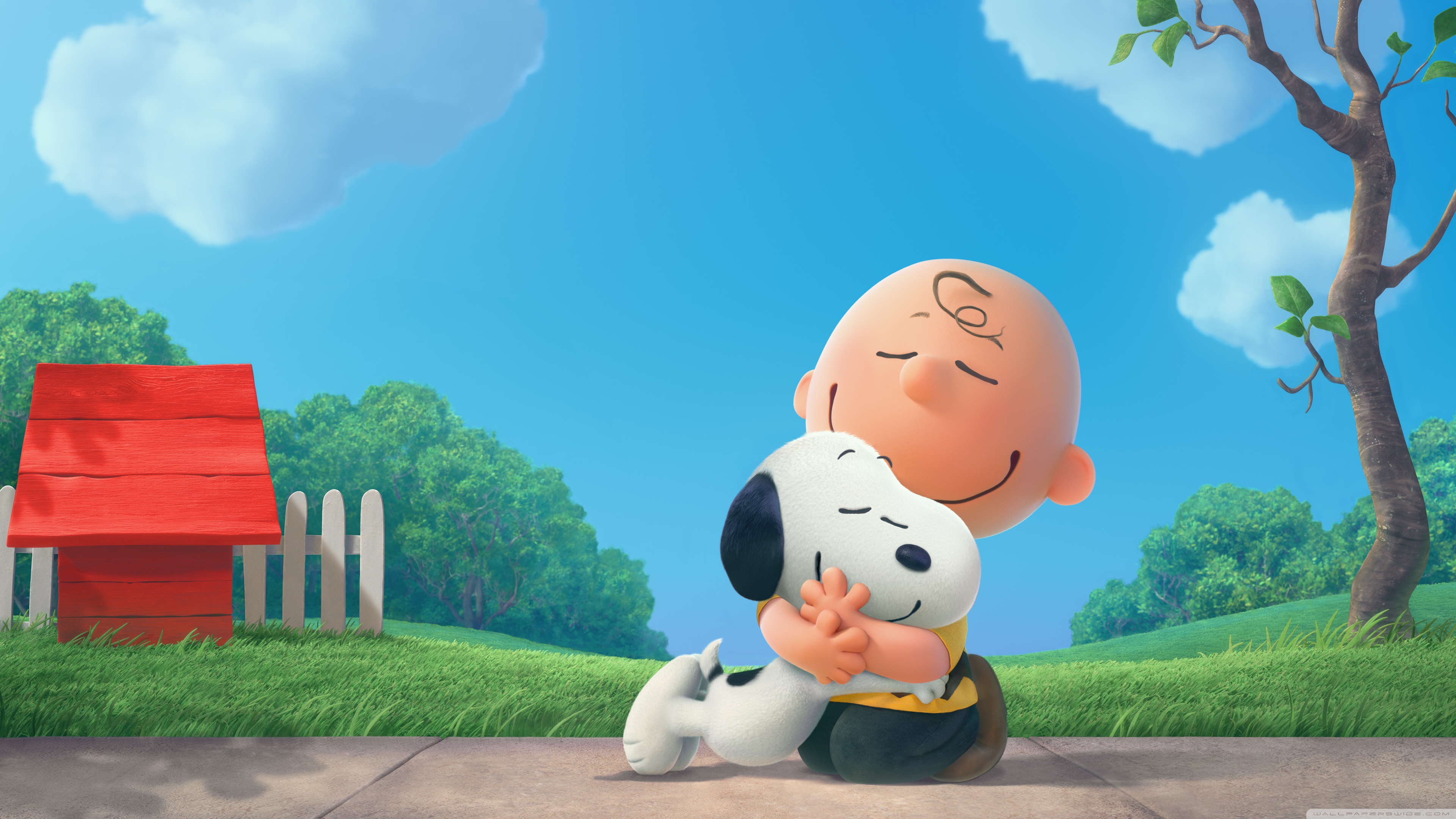 Snoopy and Charlie Brown