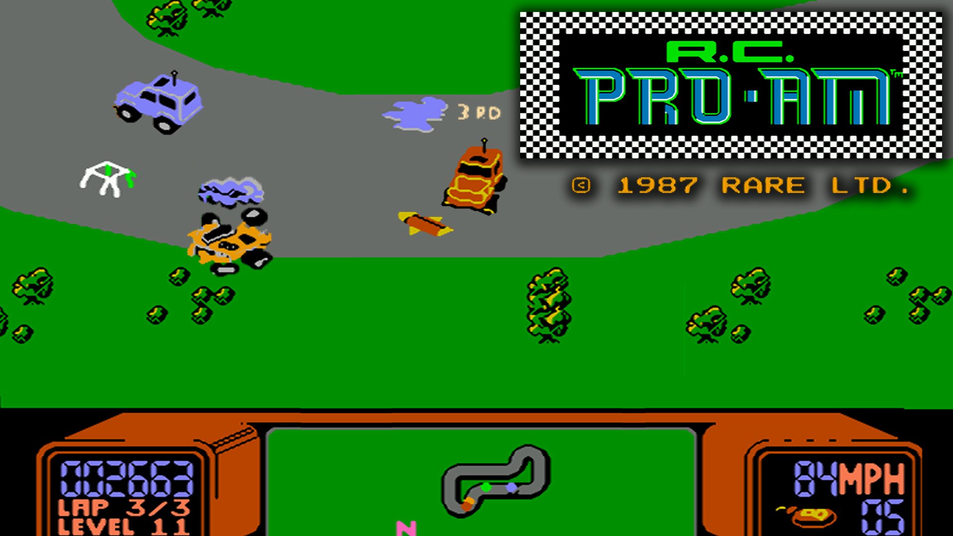 video game R.C. Pro-Am Image
