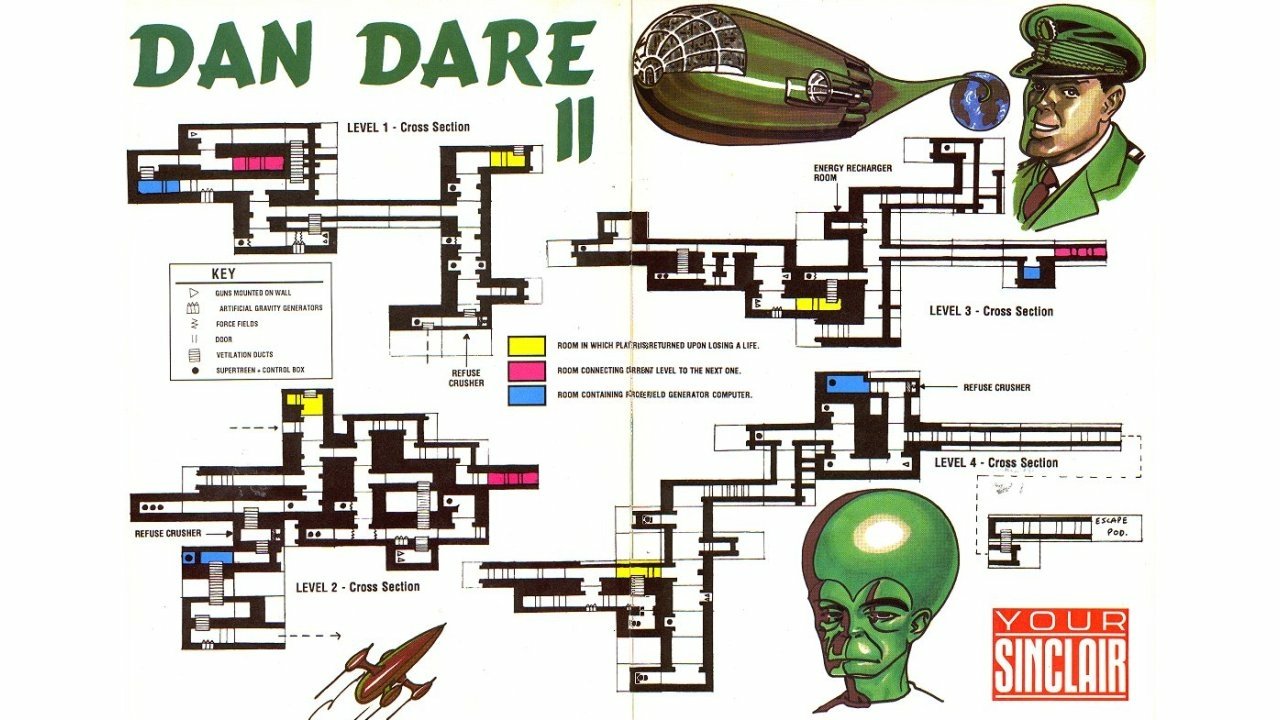 video game Dan Dare II: Mekon's Revenge Image