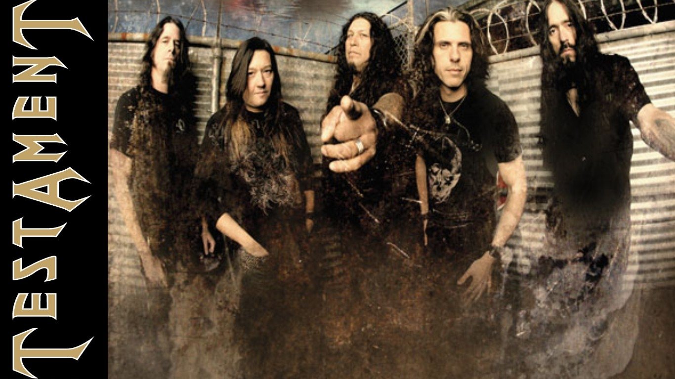 Testament 1. Testament 1989. Testament live in tokyo. Testament 1. Testament the formation of damnation 2008.