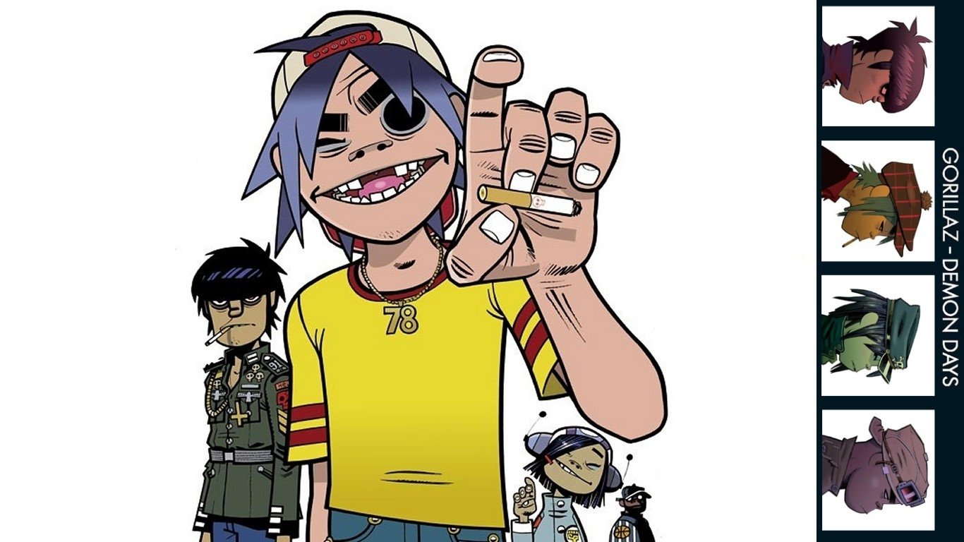 Gorillaz SVG