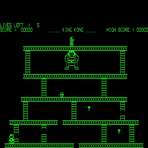 video game King Kong Image