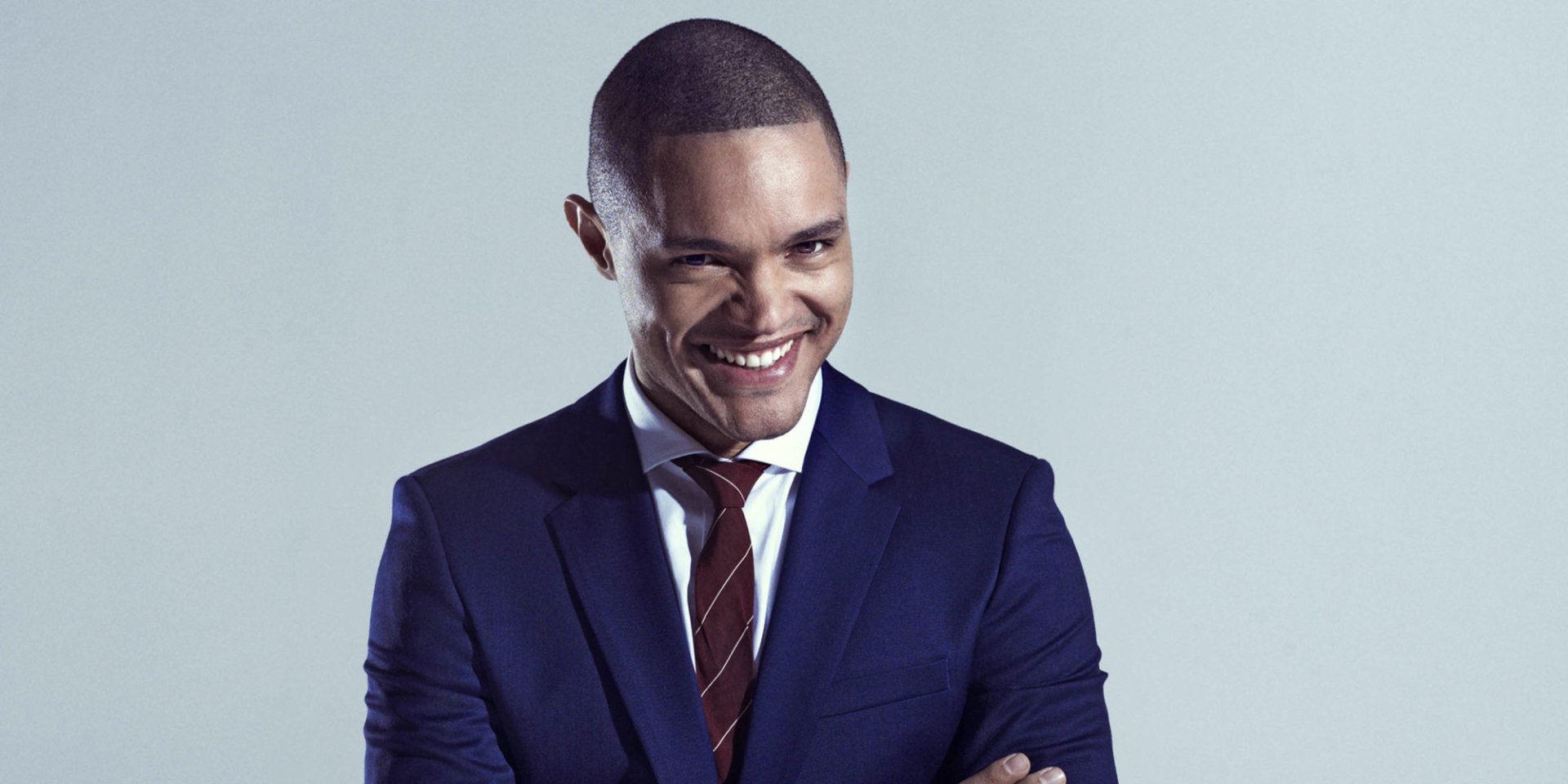 TV Show The Daily Show With Trevor Noah Businessman formal wear portrait Image