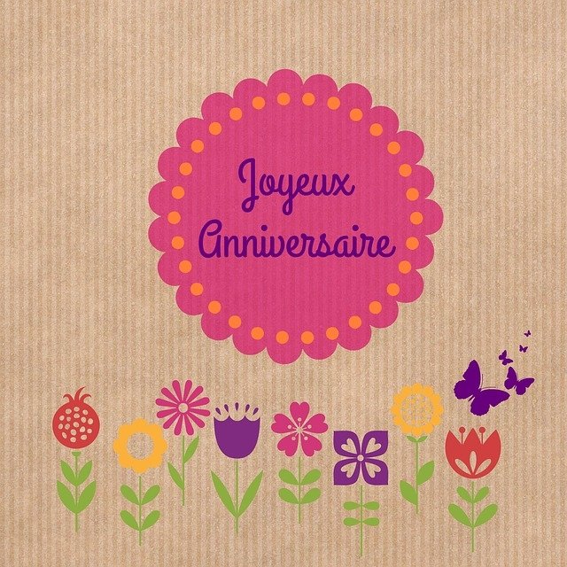 Joyeux Anniversaire Happy Birthday In French Image Id Image Abyss