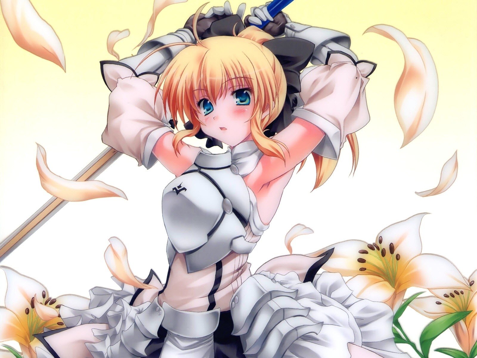 Saber Lily Artoria Pendragon Anime Fate/unlimited codes Image