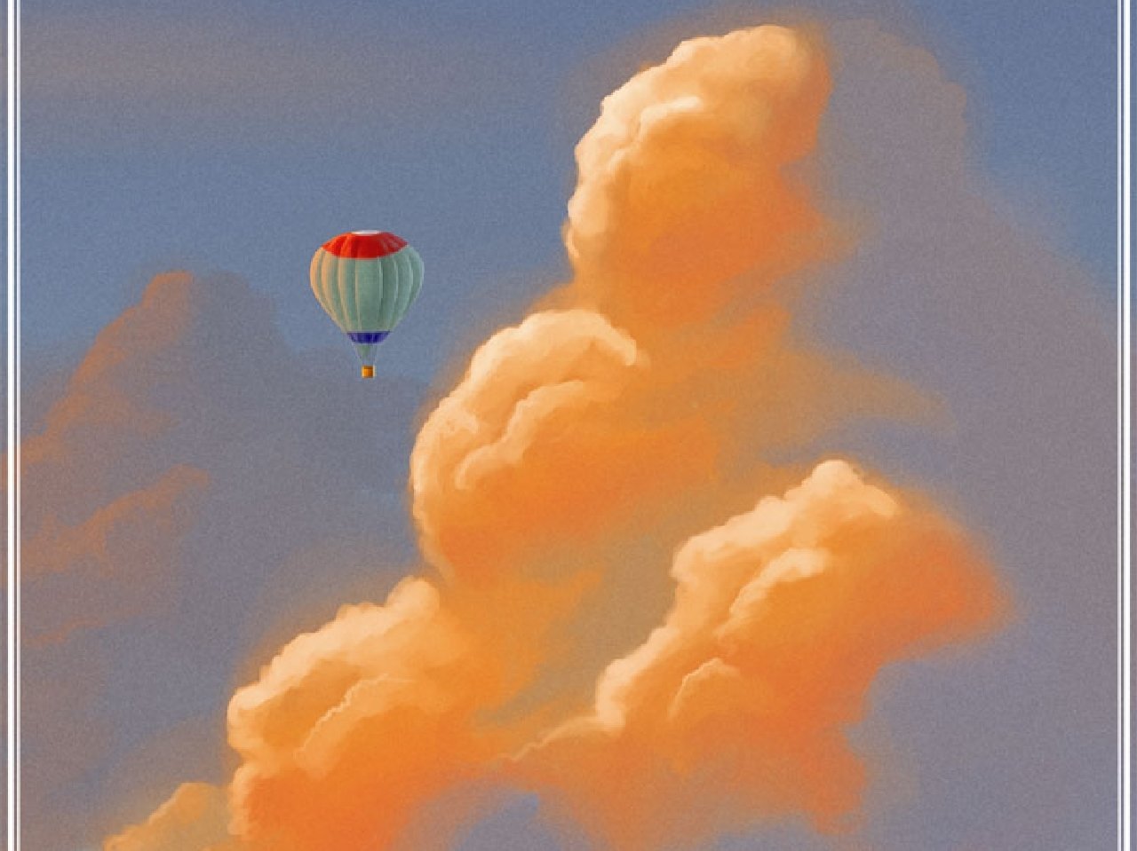 vehicle hot air balloon Image