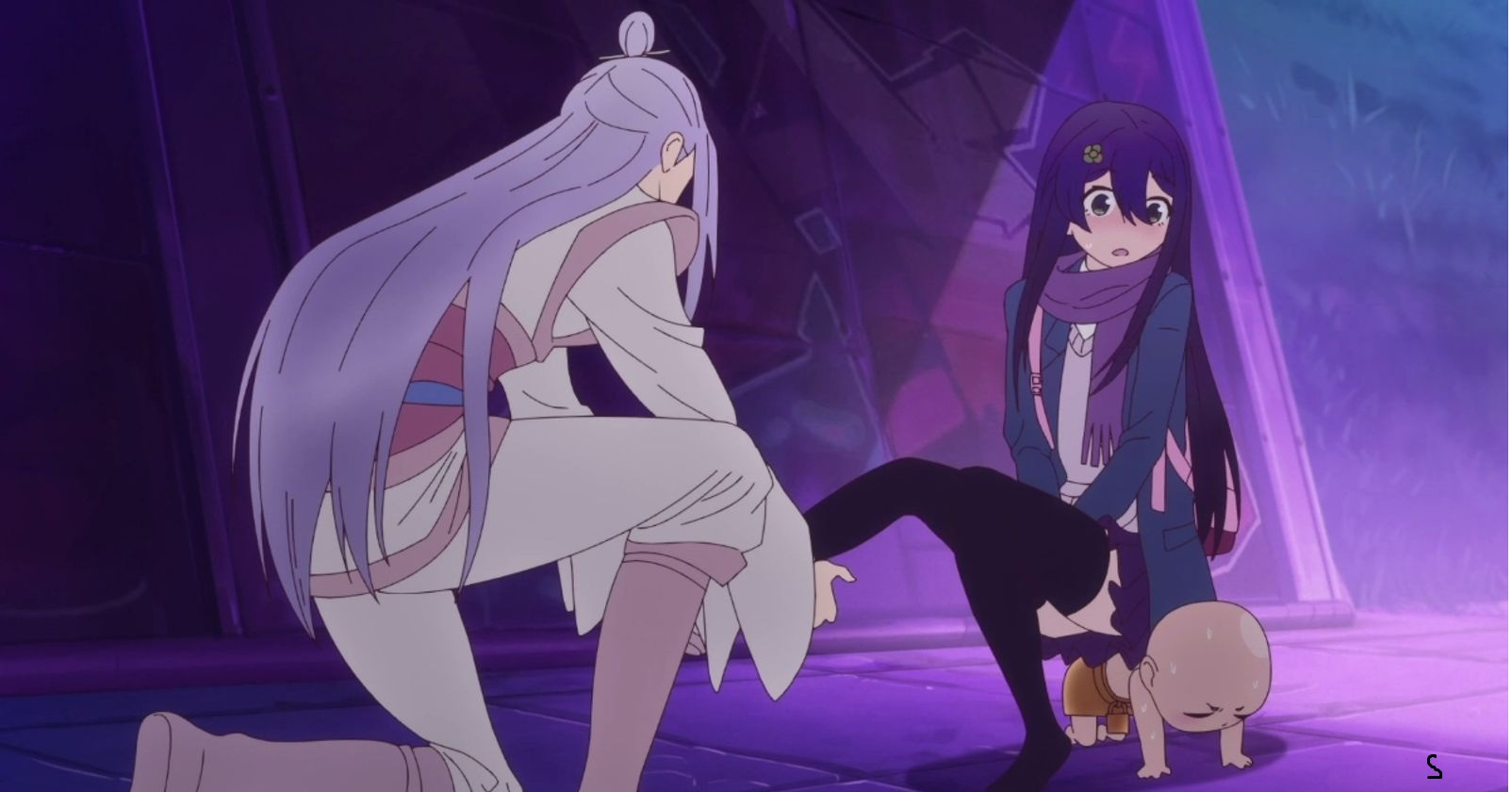 baby child Anime To Be Heroine Image