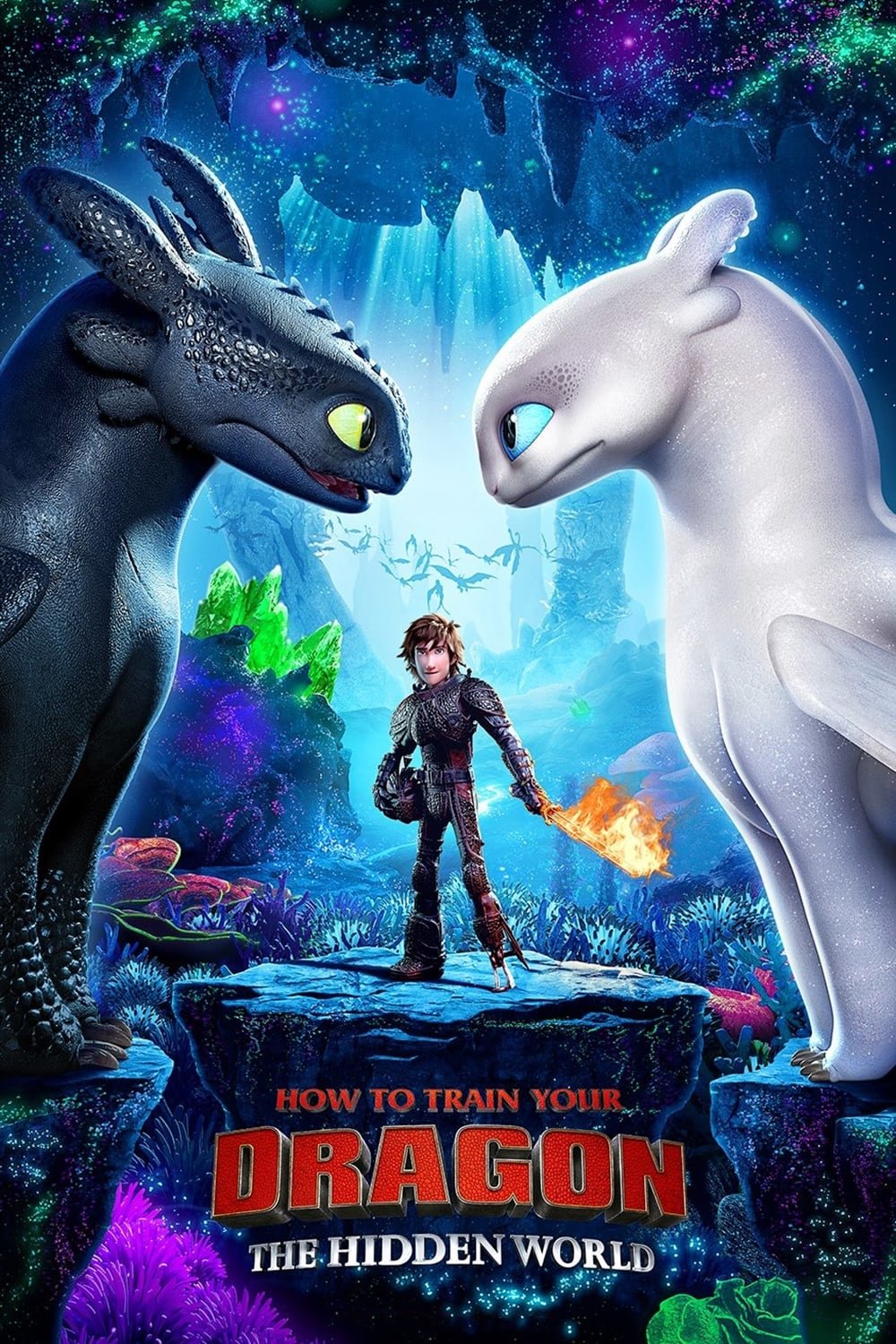 Toothless (How to Train Your Dragon) White Night Fury movie How to Train Your Dragon: The Hidden World Image