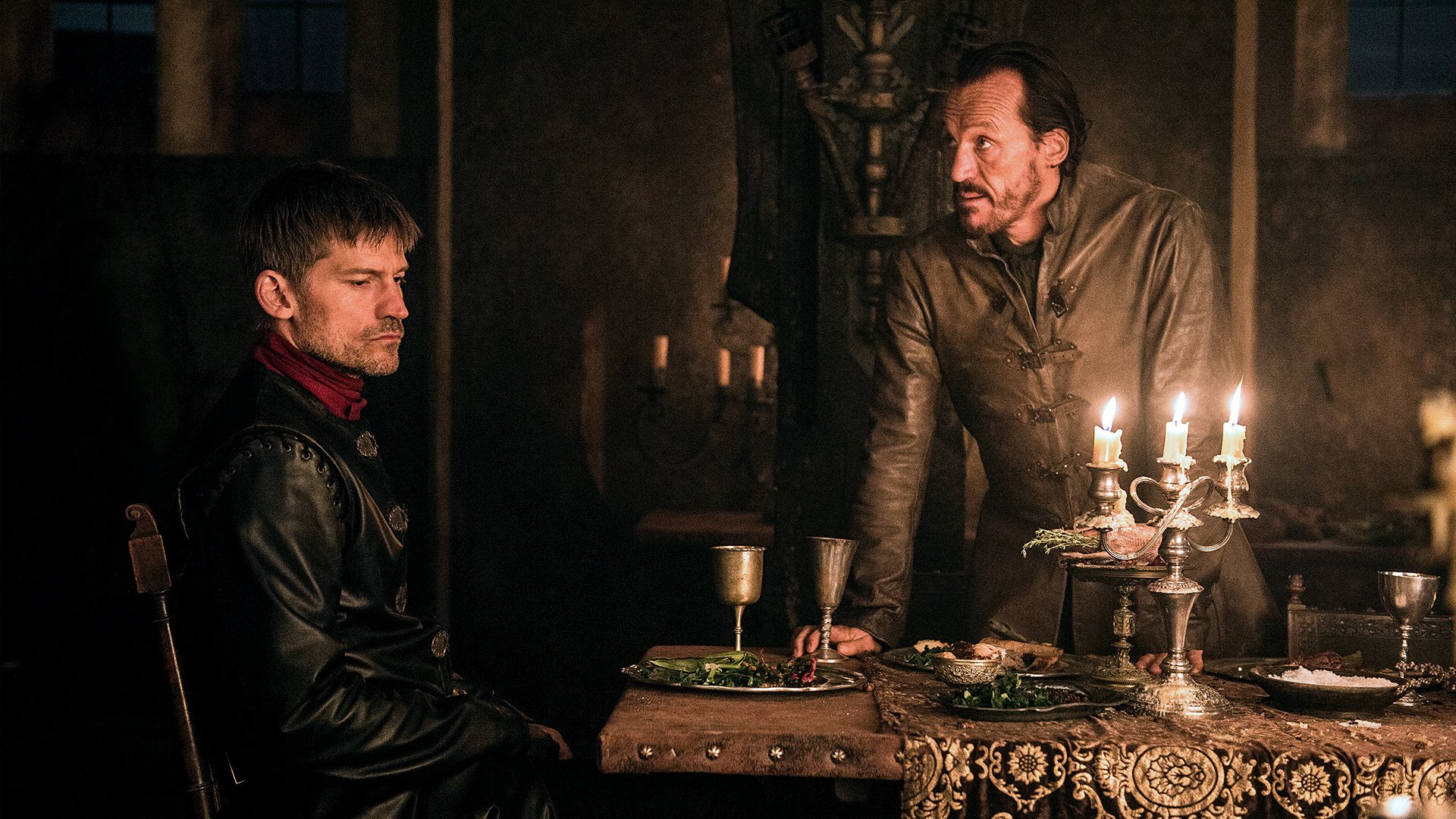 Bronn (Game of Thrones) Jerome Flynn Jaime Lannister Nikolaj Coster-Waldau TV Show Game Of Thrones Image
