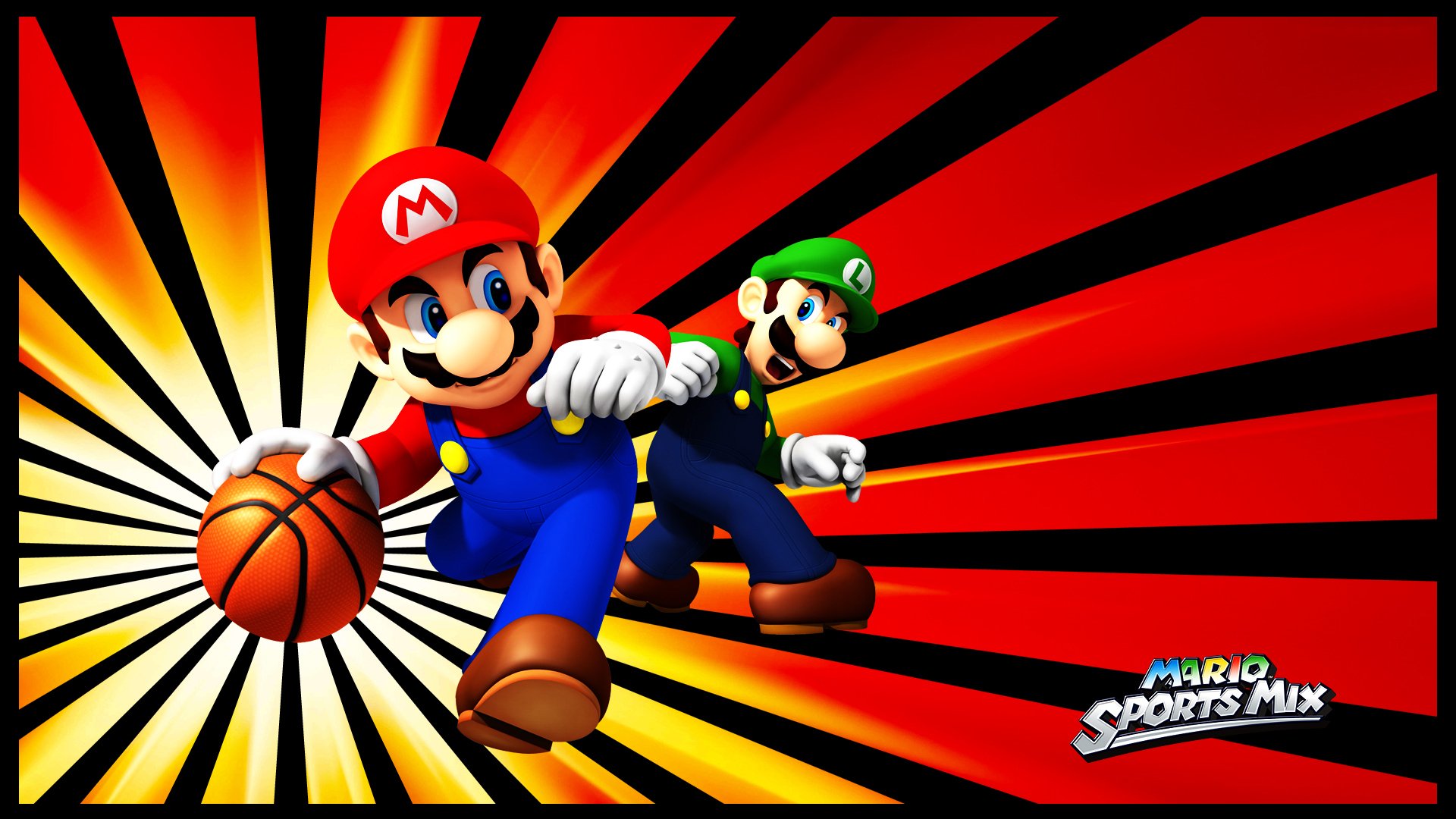 video game Mario Sports Mix Image