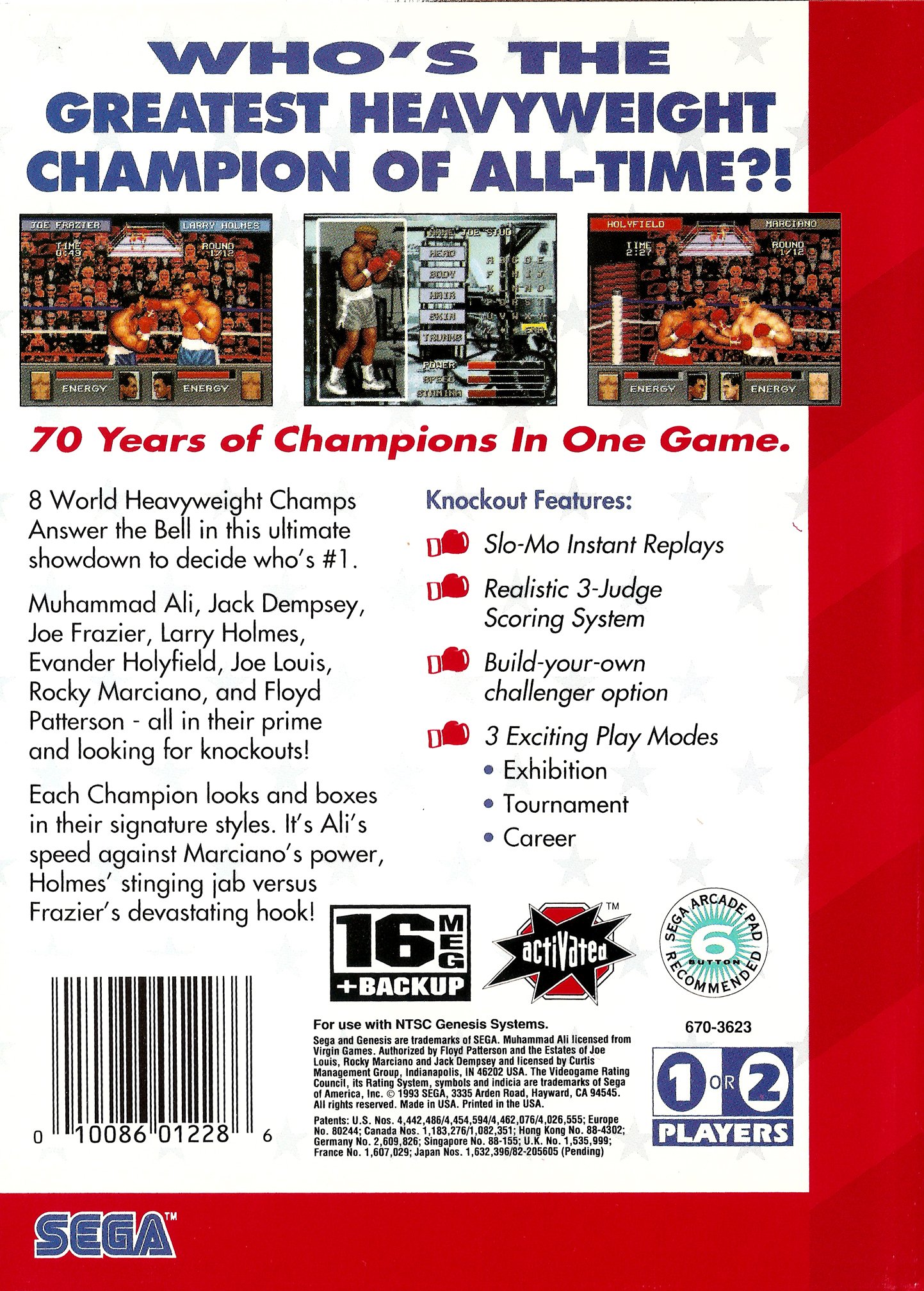 video game Greatest Heavyweights Image