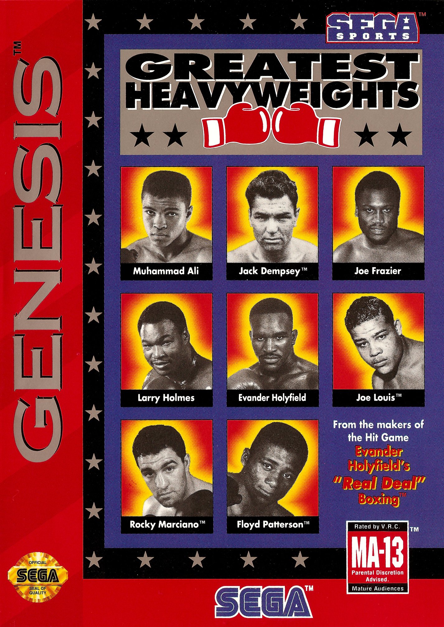 video game Greatest Heavyweights Image