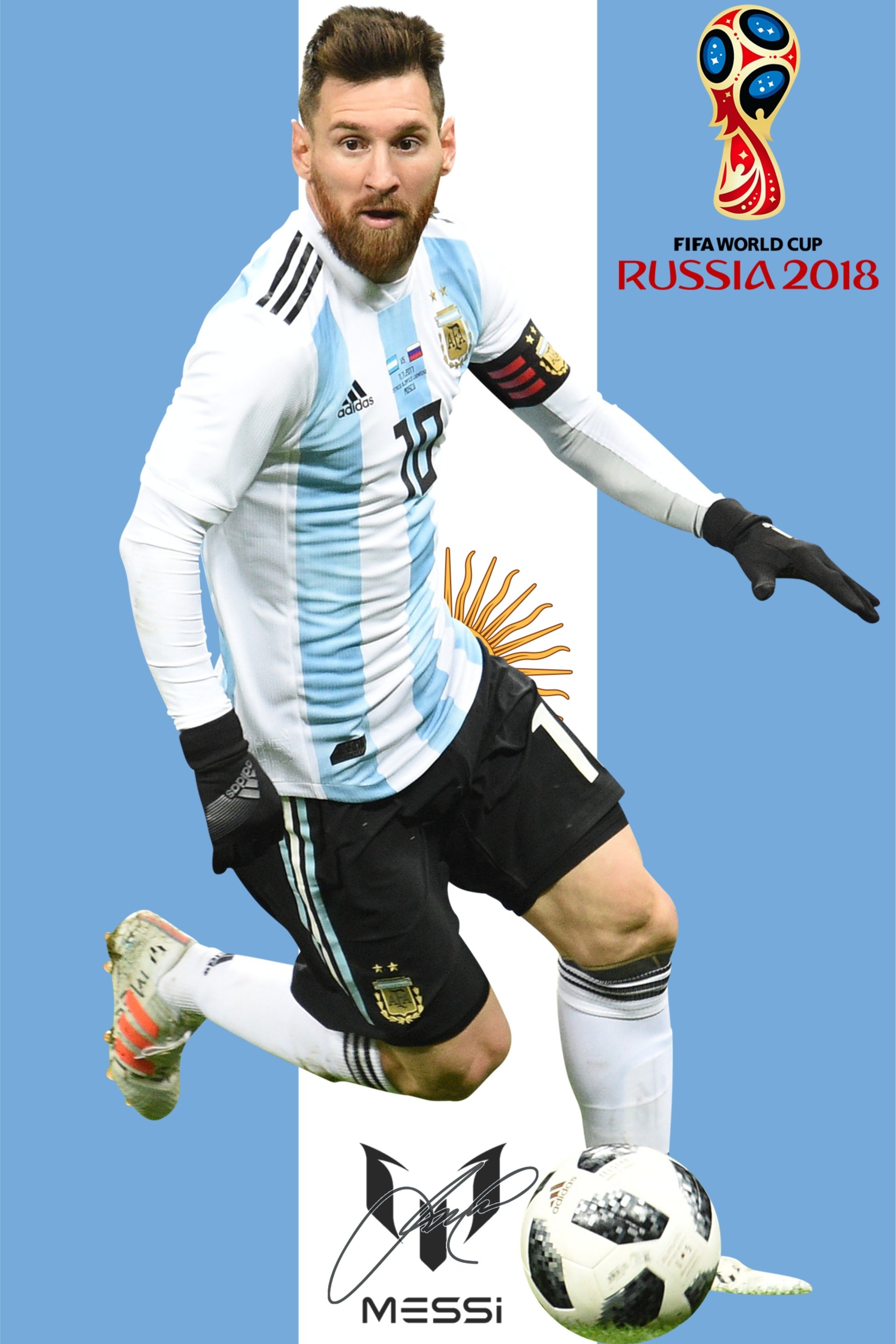 Lionel Messi World Cup 2018 Sports Image