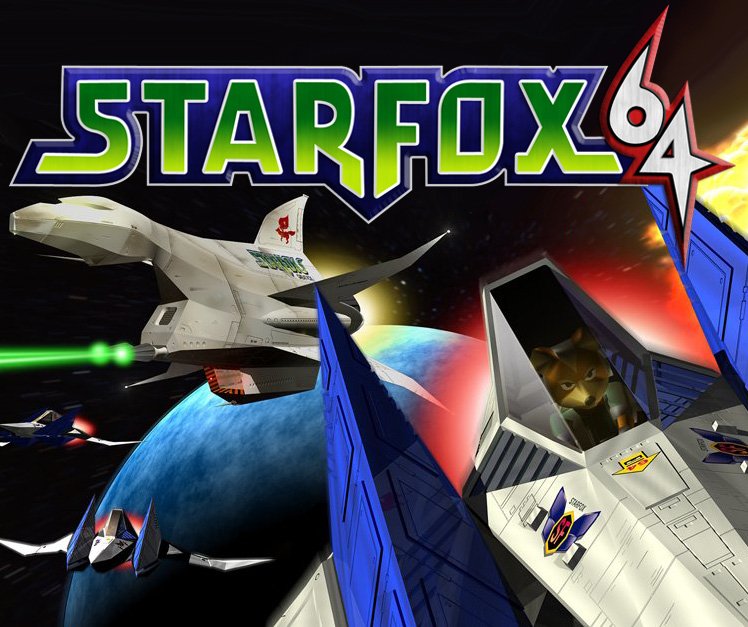 star fox 64 box