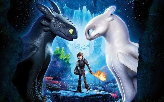 Toothless (How to Train Your Dragon) White Night Fury movie How to Train Your Dragon: The Hidden World Image