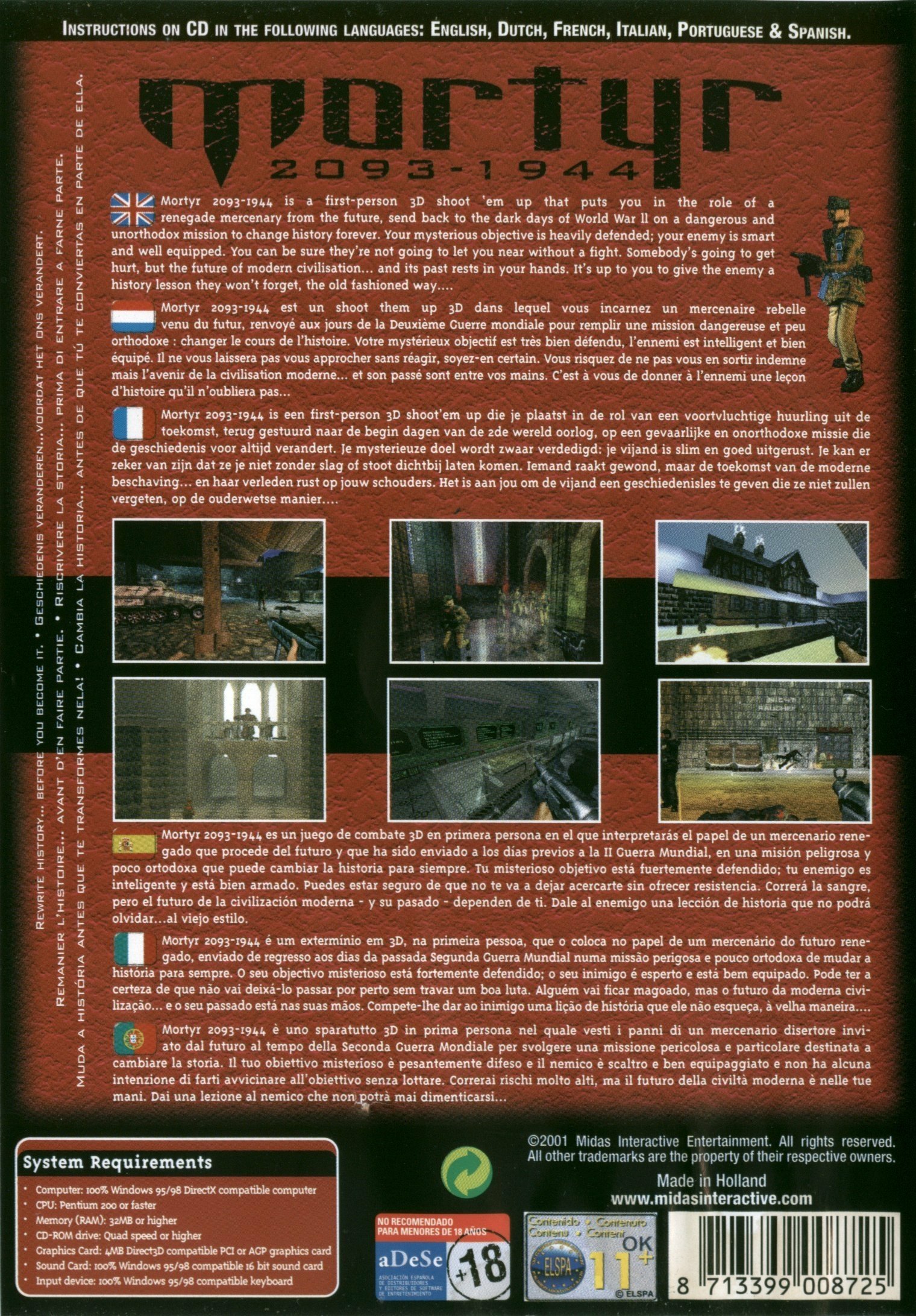 video game Mortyr Image
