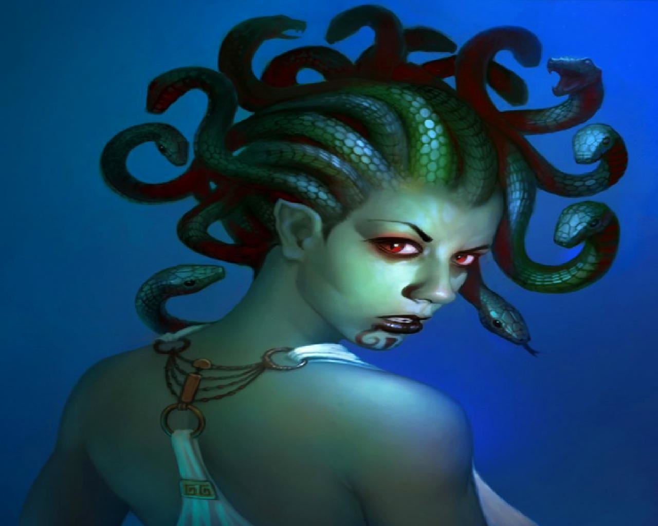 Fantasy Medusa Image. 