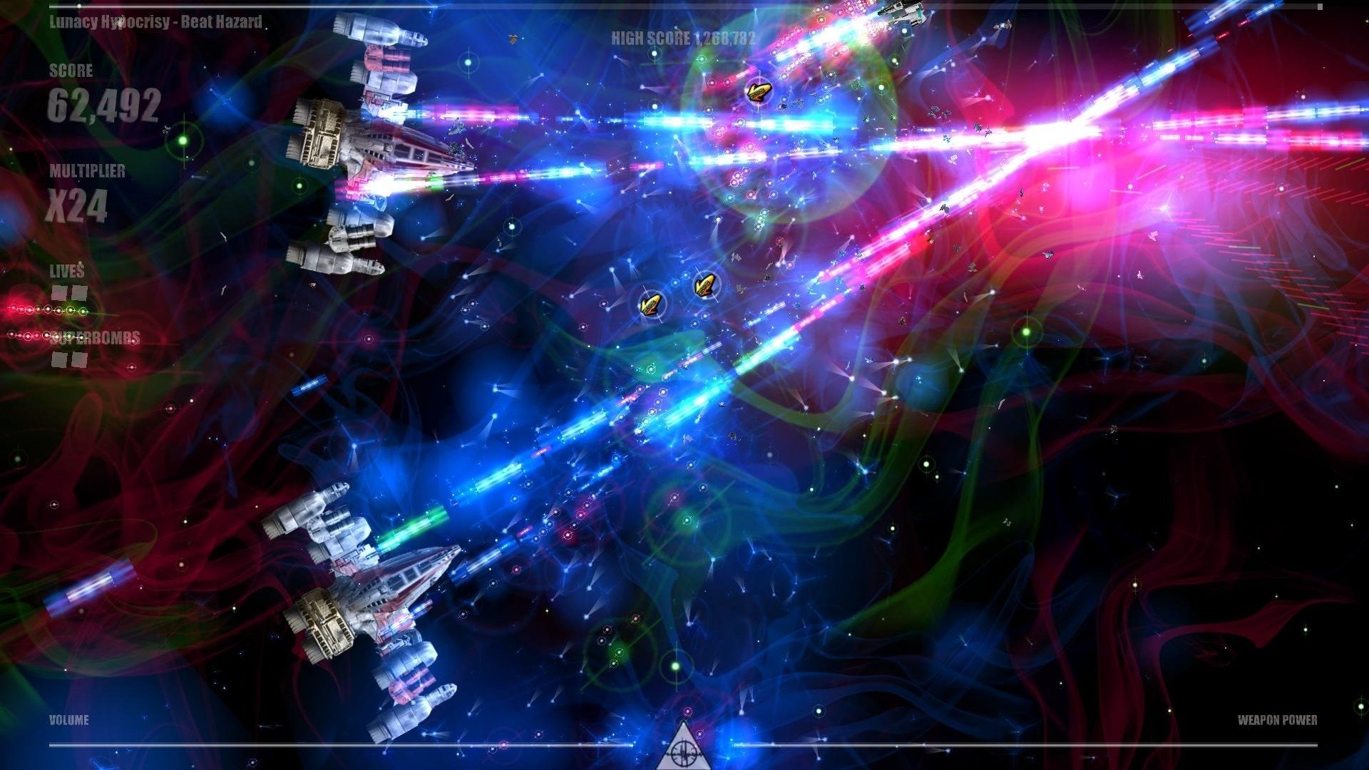 video game Beat Hazard Image