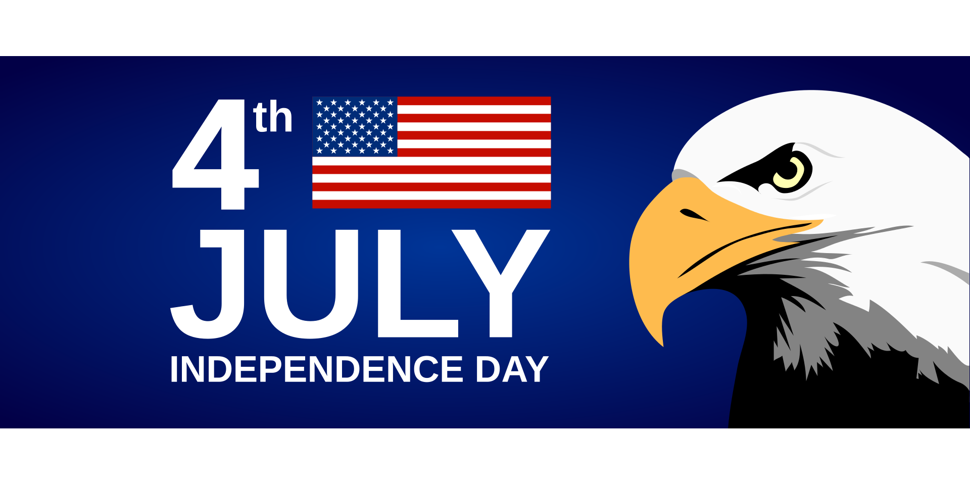  4th Of July Banner by Alexei Hulsov