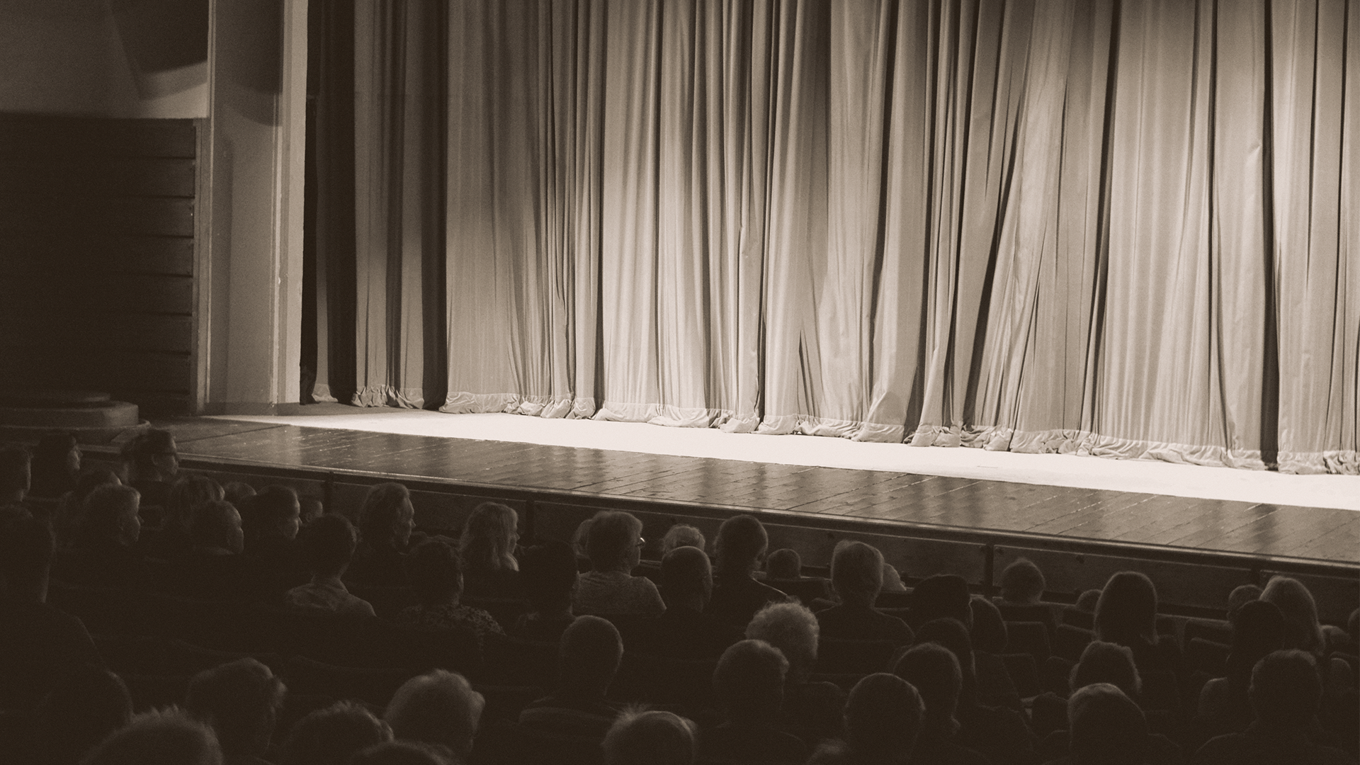 vintage retro man made theater Image