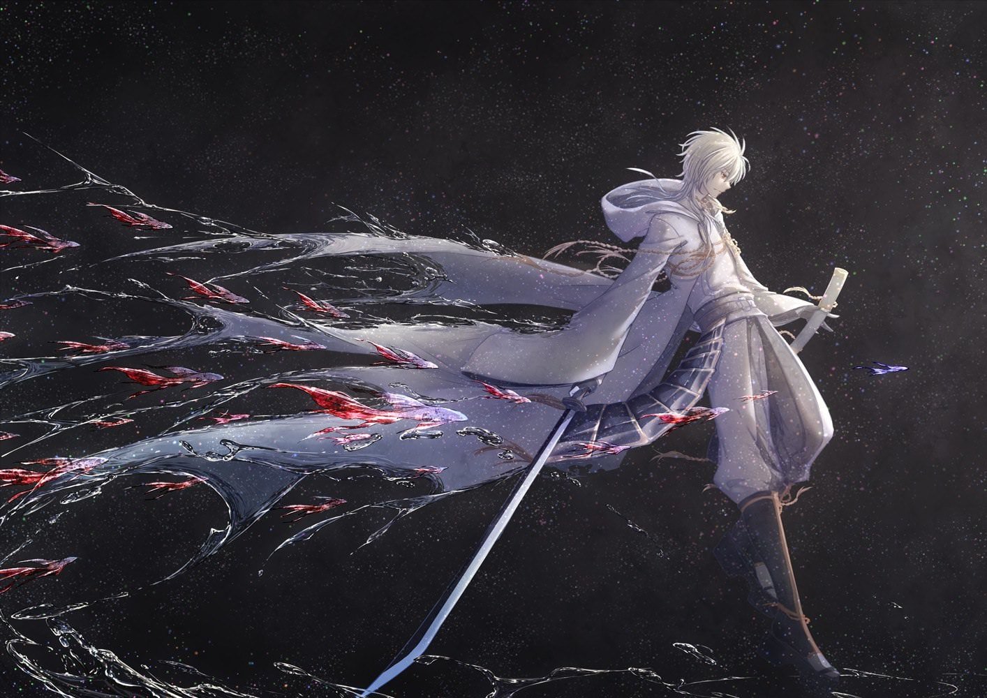 Tsurumaru Kuninaga Anime Touken Ranbu Image