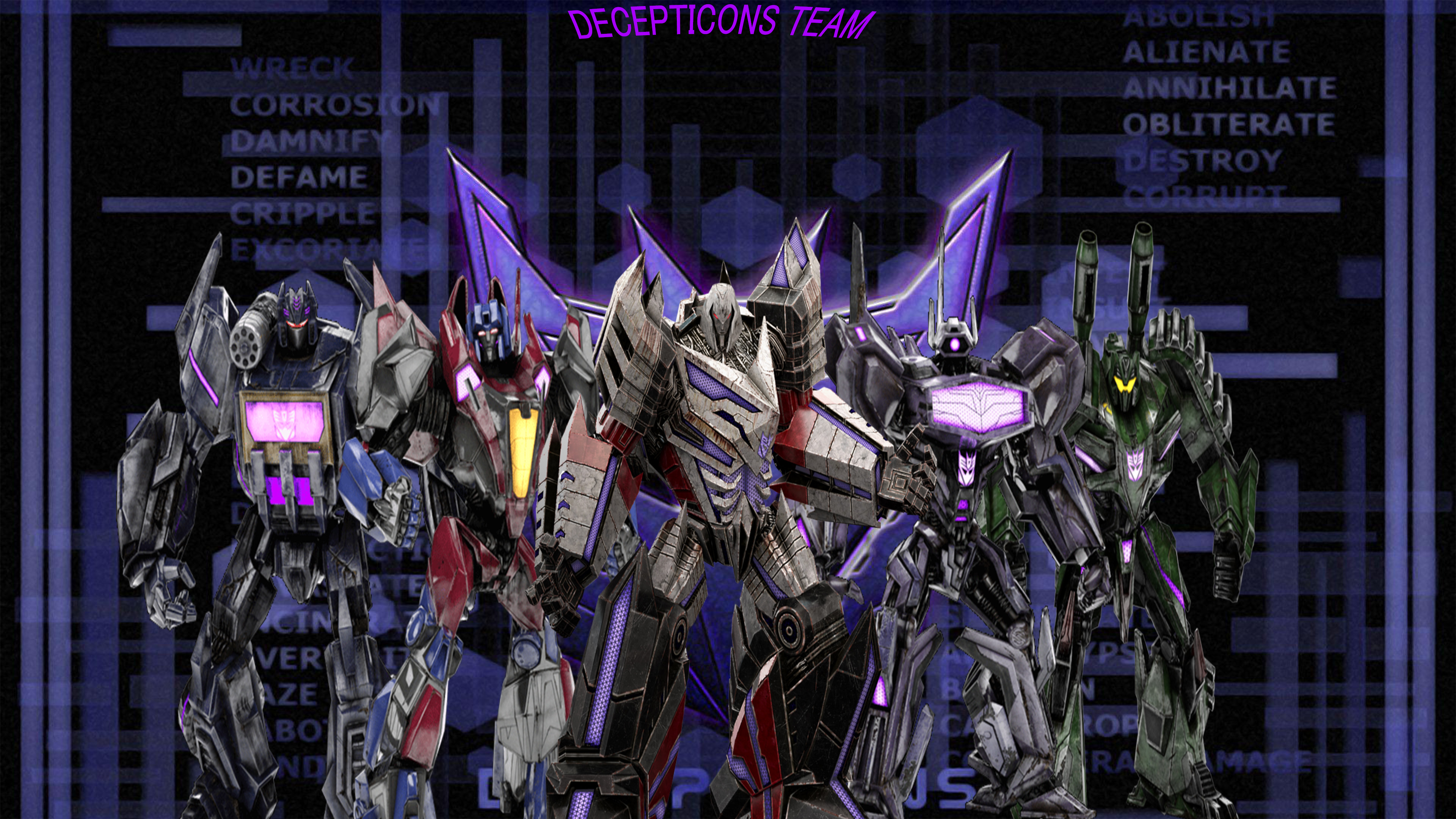 Transformers | Decepticons Wallpaper by DarkVadorDylan