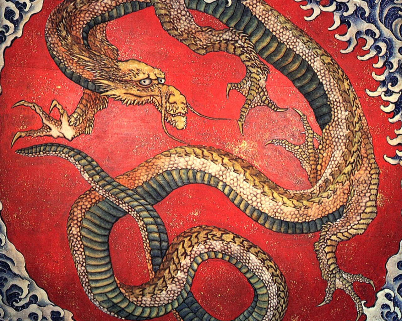Дракон китайское Изобразительное искусство