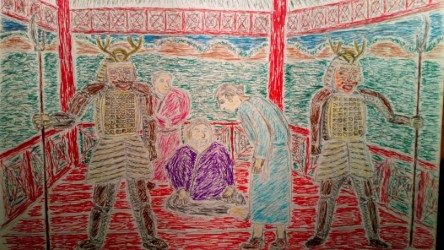 Shogun artistic drawing Image