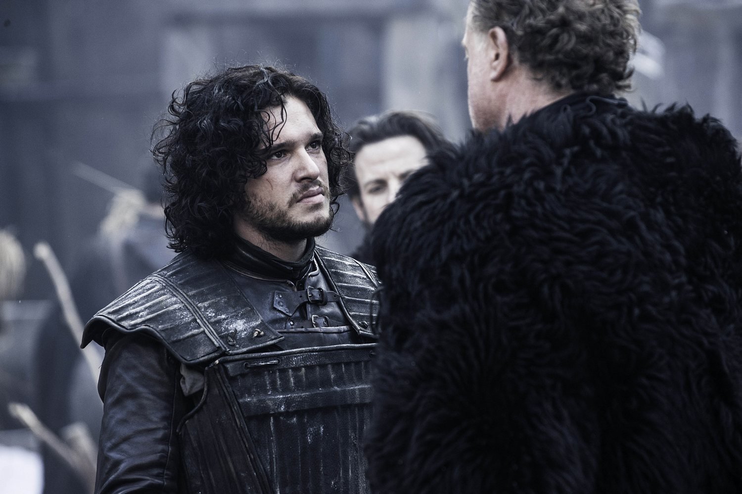 Kit Harington Alliser Thorne Jon Snow TV Show Game Of Thrones Image
