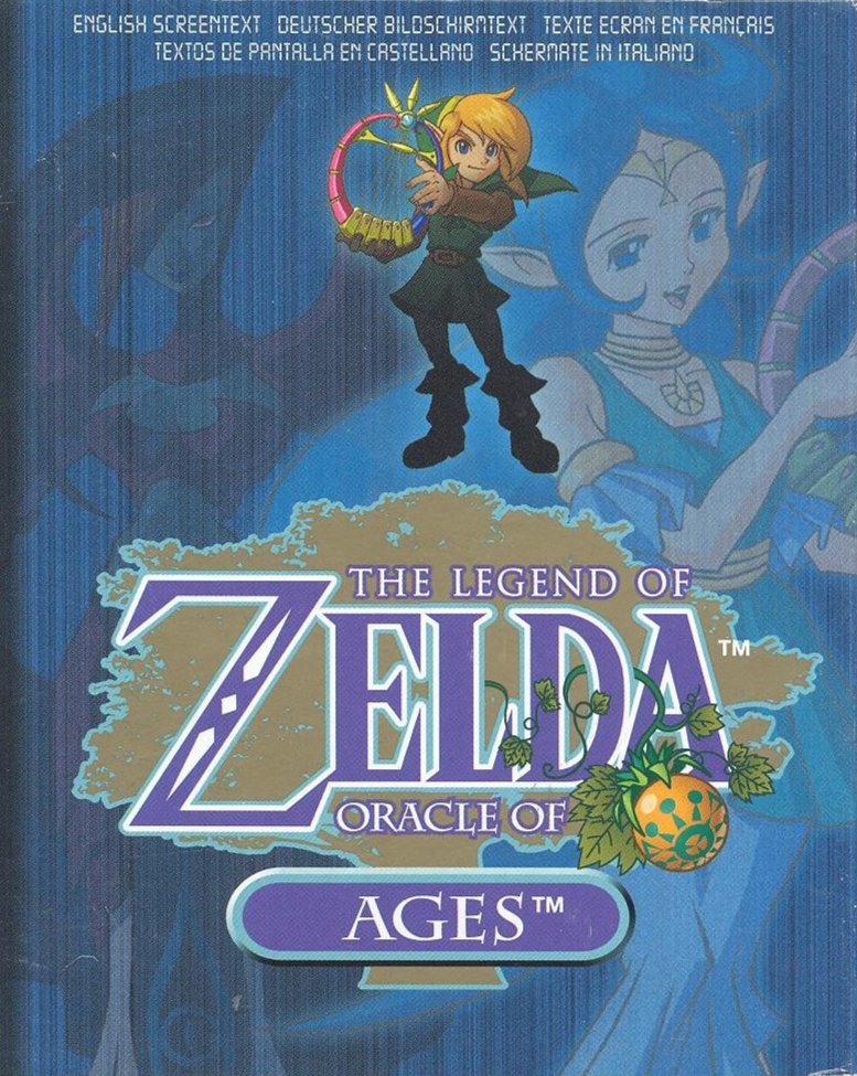The Legend of Zelda: Oracle of Ages Video Game Box Art - ID: 201066 ...