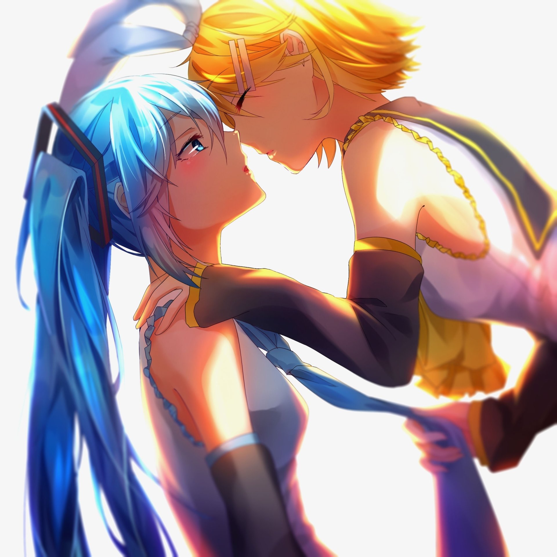  Kagamine Rin x Hatsune Miku