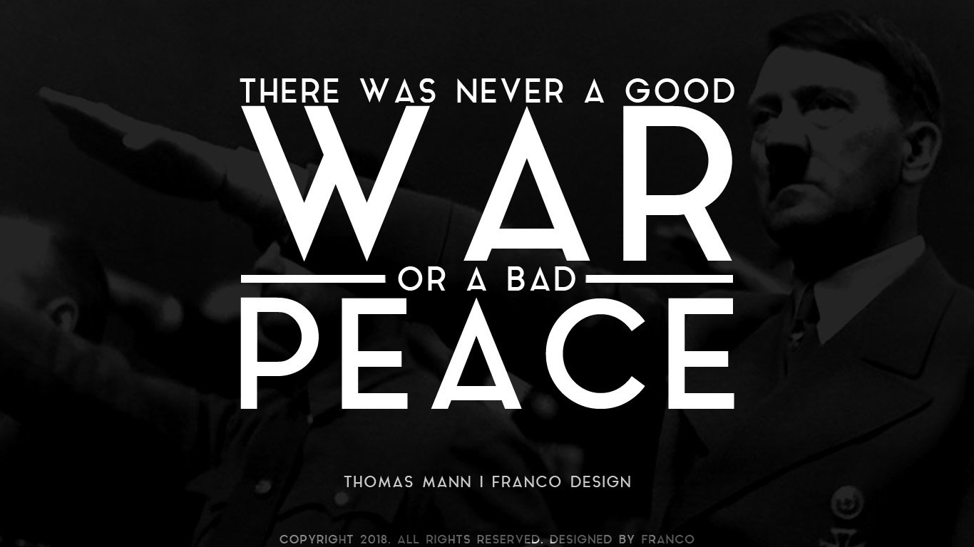 peace war Misc quote Image