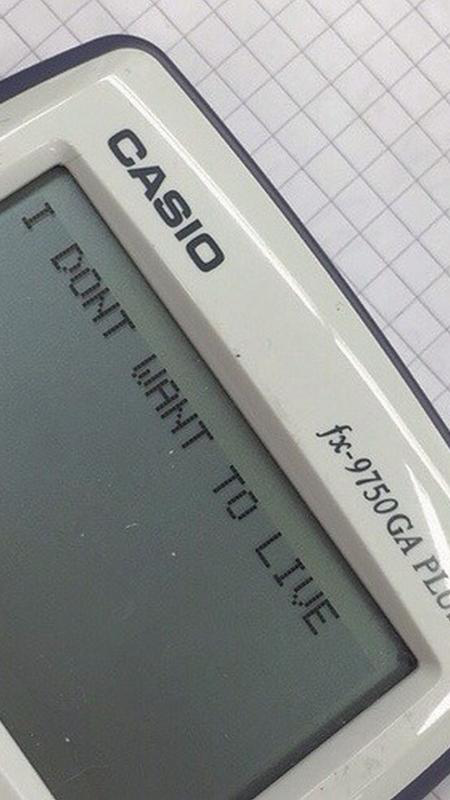 statement calculator artistic aesthetic Image