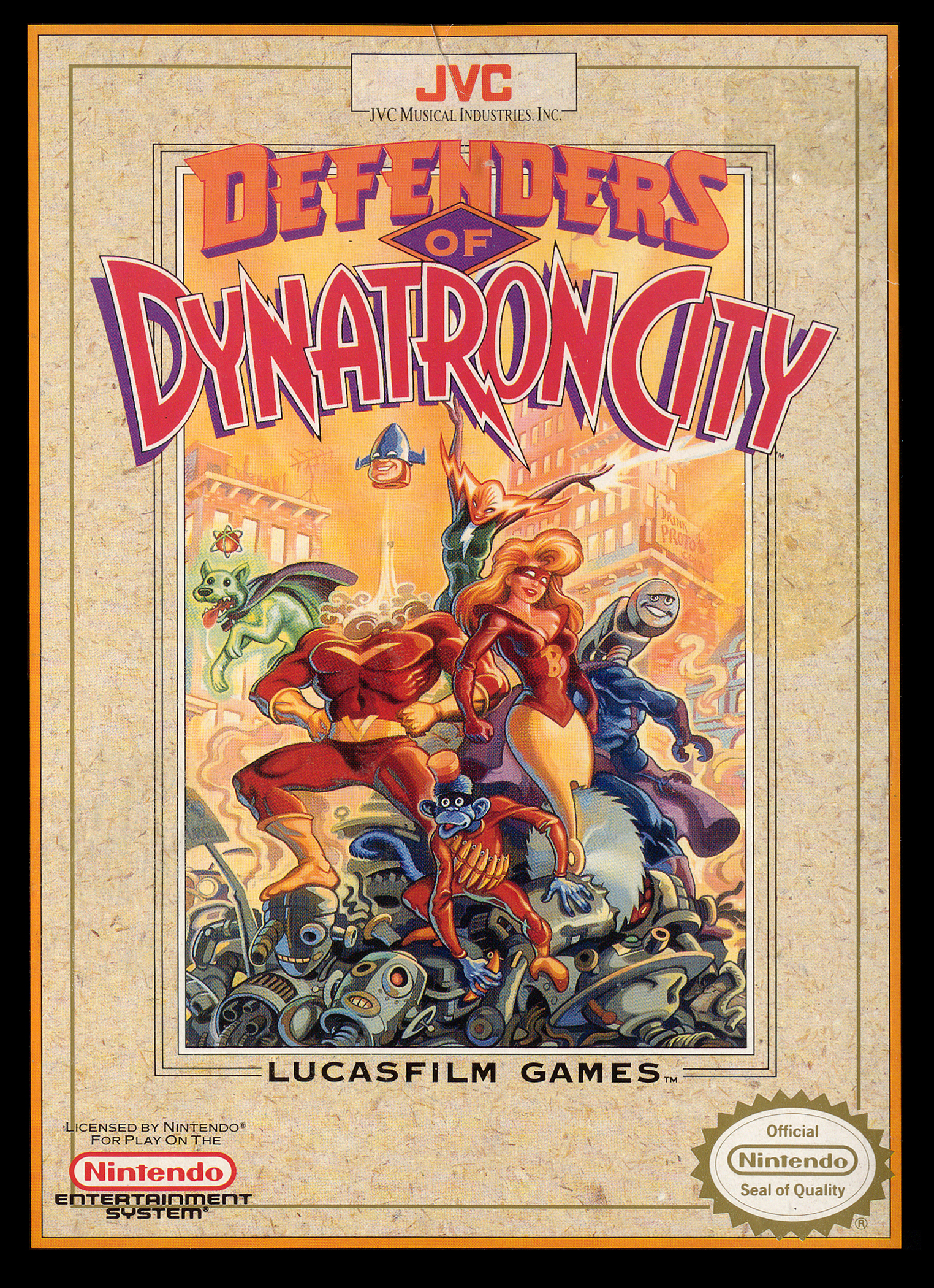 Defenders of Dynatron City Picture