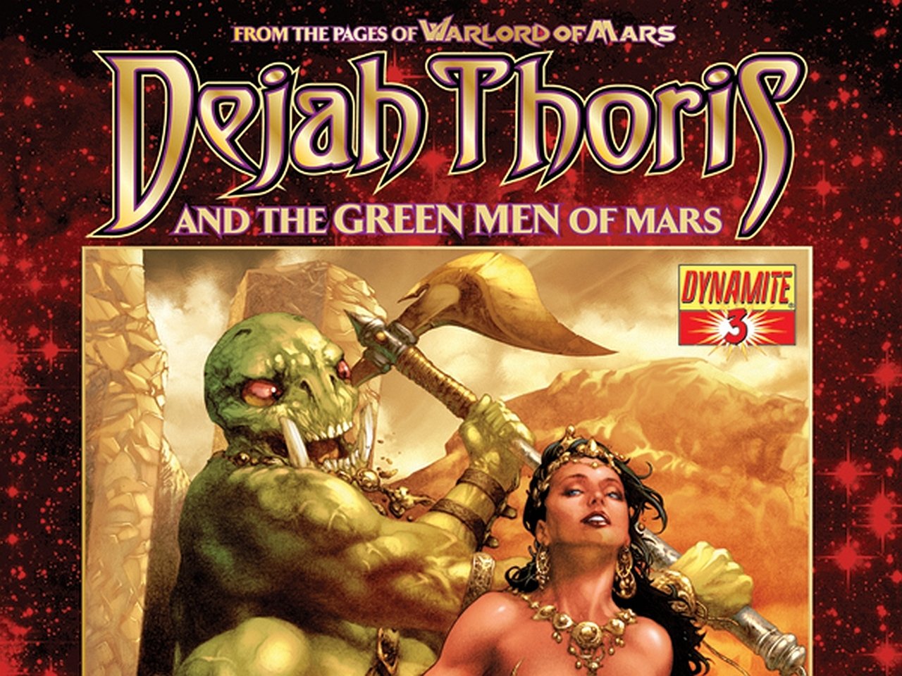 Comic dejah thoris and the green men of mars Image