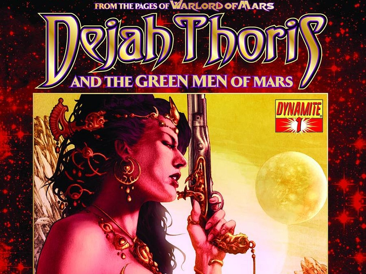Comic dejah thoris and the green men of mars Image