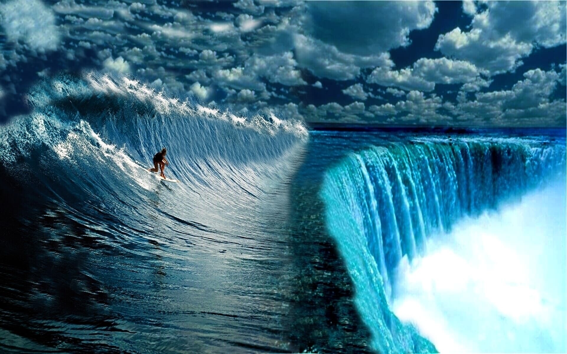  Surfing on Niagara Falls
