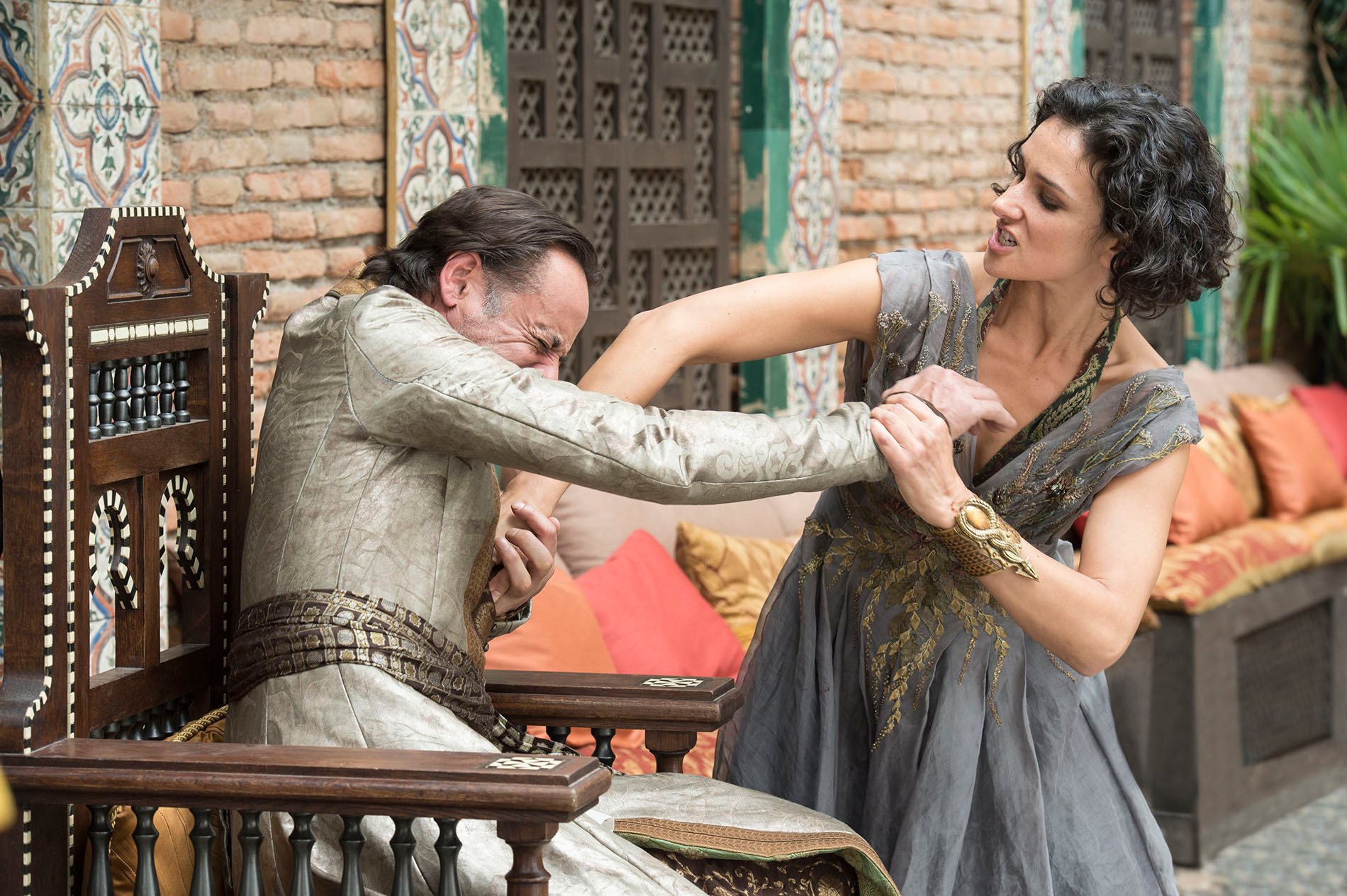 Doran Martell Oberyn Martell Alexander Siddig Indira Varma Ellaria Sand TV Show Game Of Thrones Image