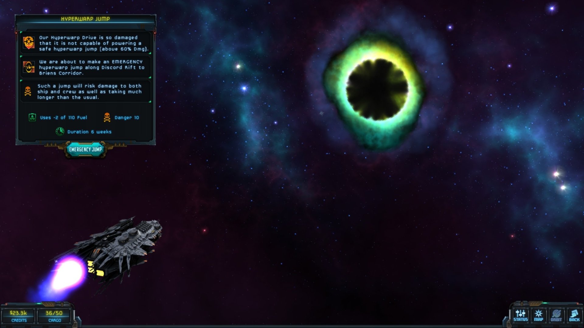 video game Star Traders: Frontiers spaceship galaxy Sci Fi Image