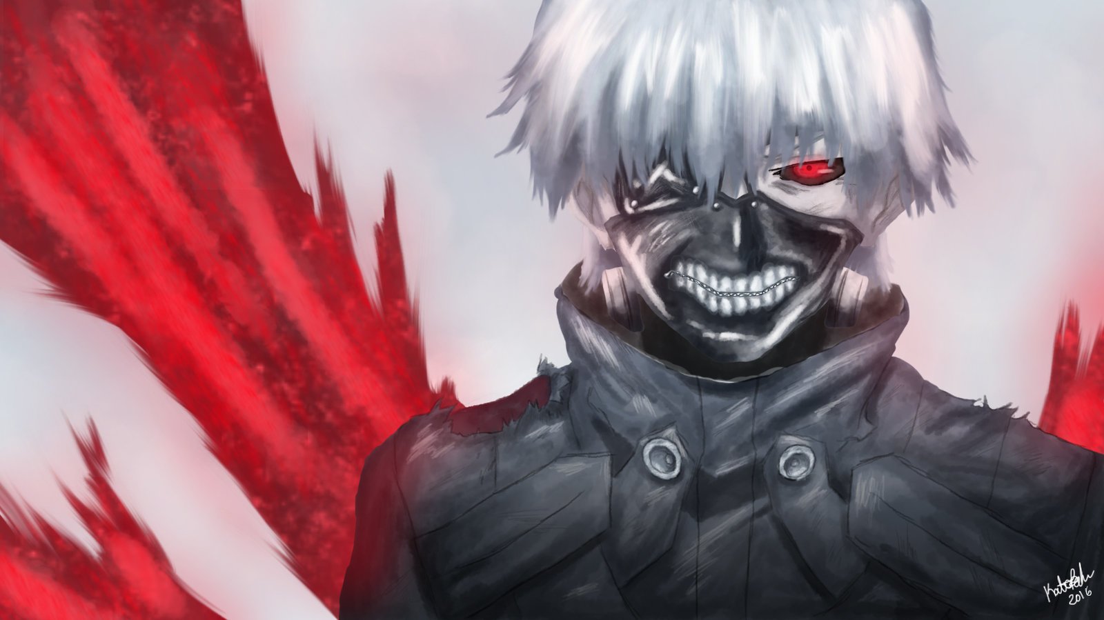 Ken Kaneki Anime Tokyo Ghoul Image