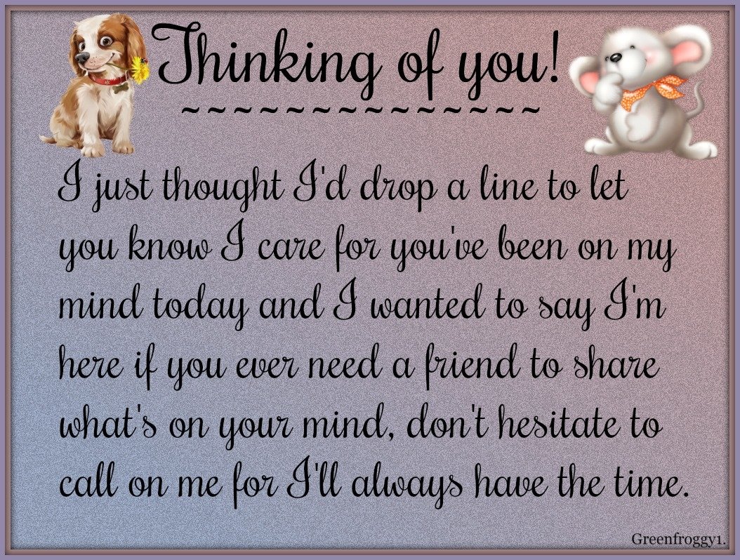  THINKING OF YOU