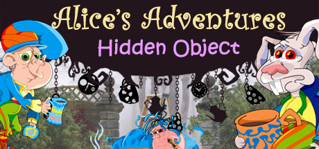 Alice's Adventures. Hidden Object Picture