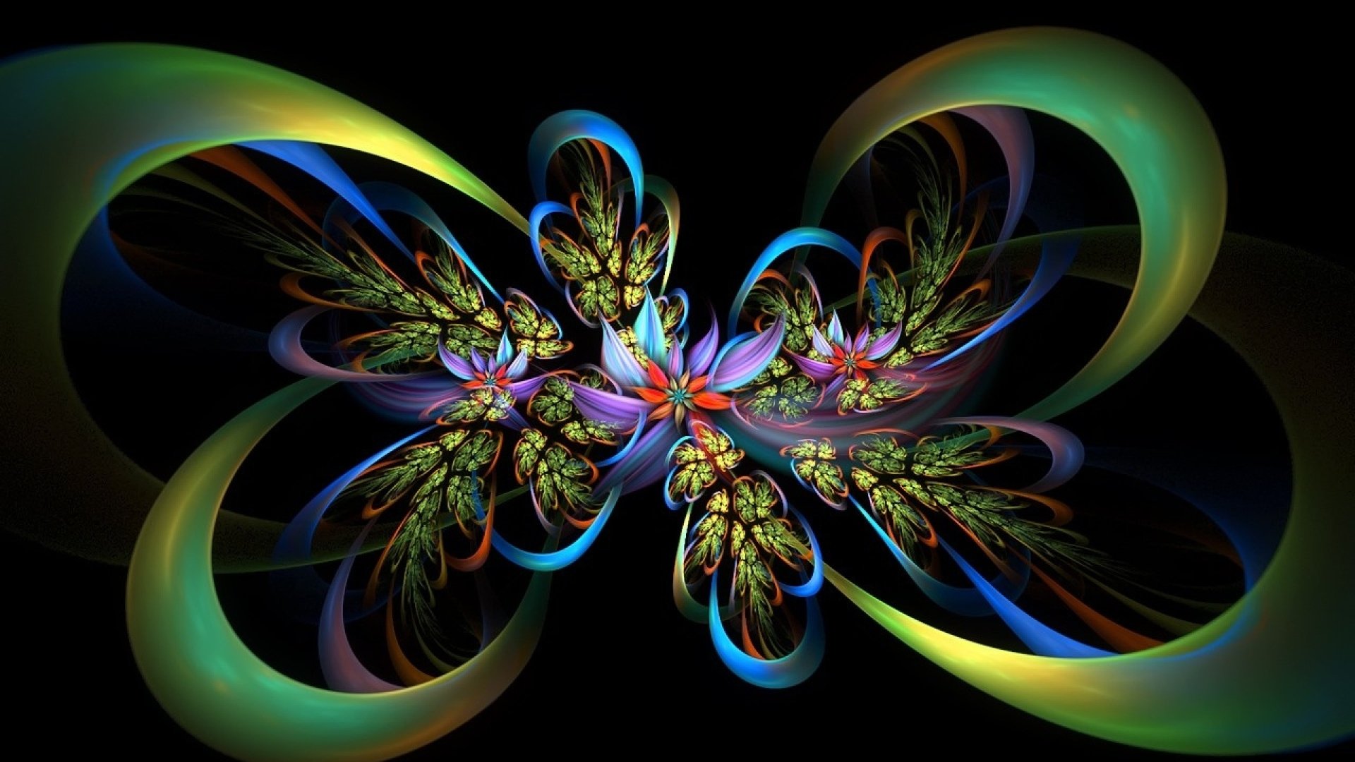 Download Swirl Colorful Abstract Fractal Image