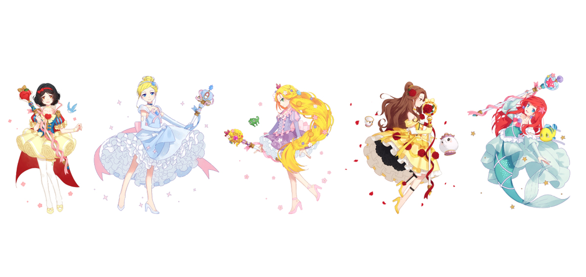 Cinderella mermaid Flounder (The Little Mermaid) Pascal (Tangled) Belle (Beauty and the Beast) Ariel (The Little Mermaid) The Little Mermaid Sleeping Beauty (1959) Rapunzel Cinderella (1950) Snow White movie Disney Image