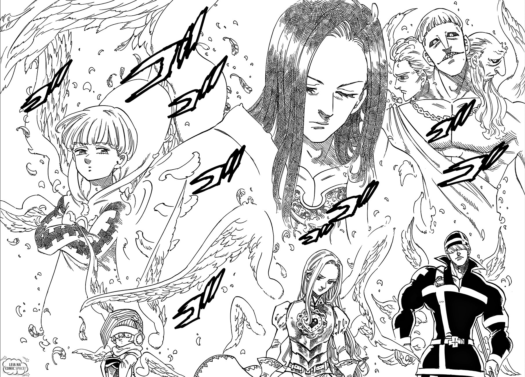  Four Archangels by Nakaba Suzuki