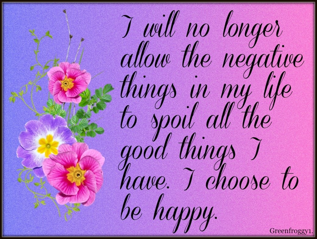  I WILL NO LONGER
