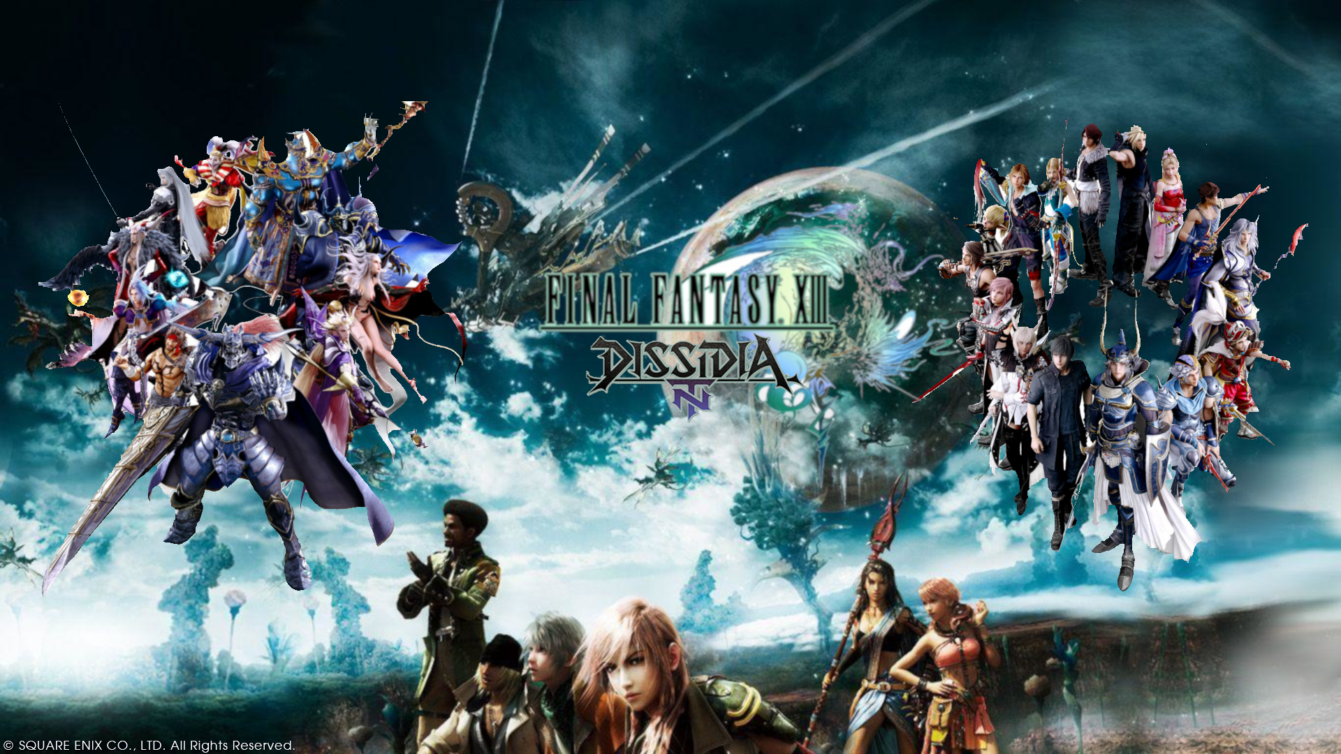 Dissidia final fantasy. Финал фэнтези хронология. Final Fantasy хронология игр. Final Fantasy Chronology. Anima Final Fantasy.