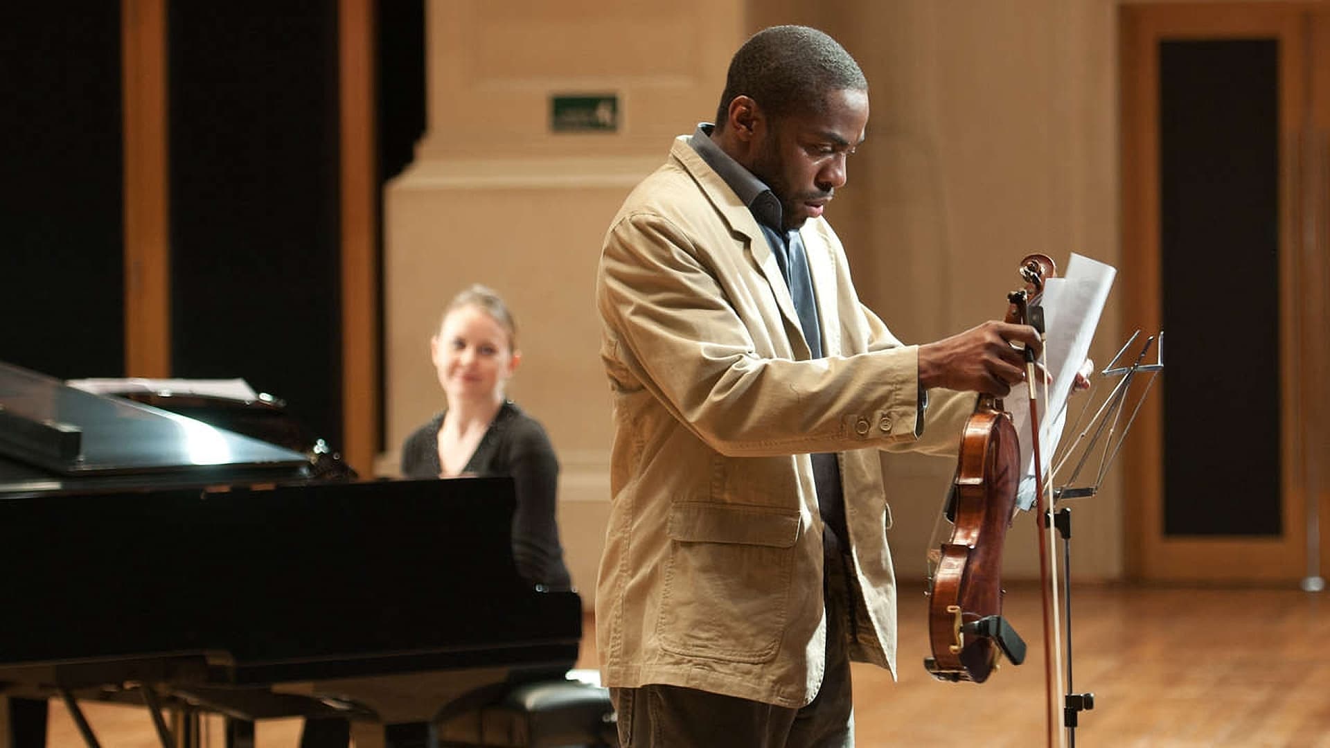The Violin Teacher Picture