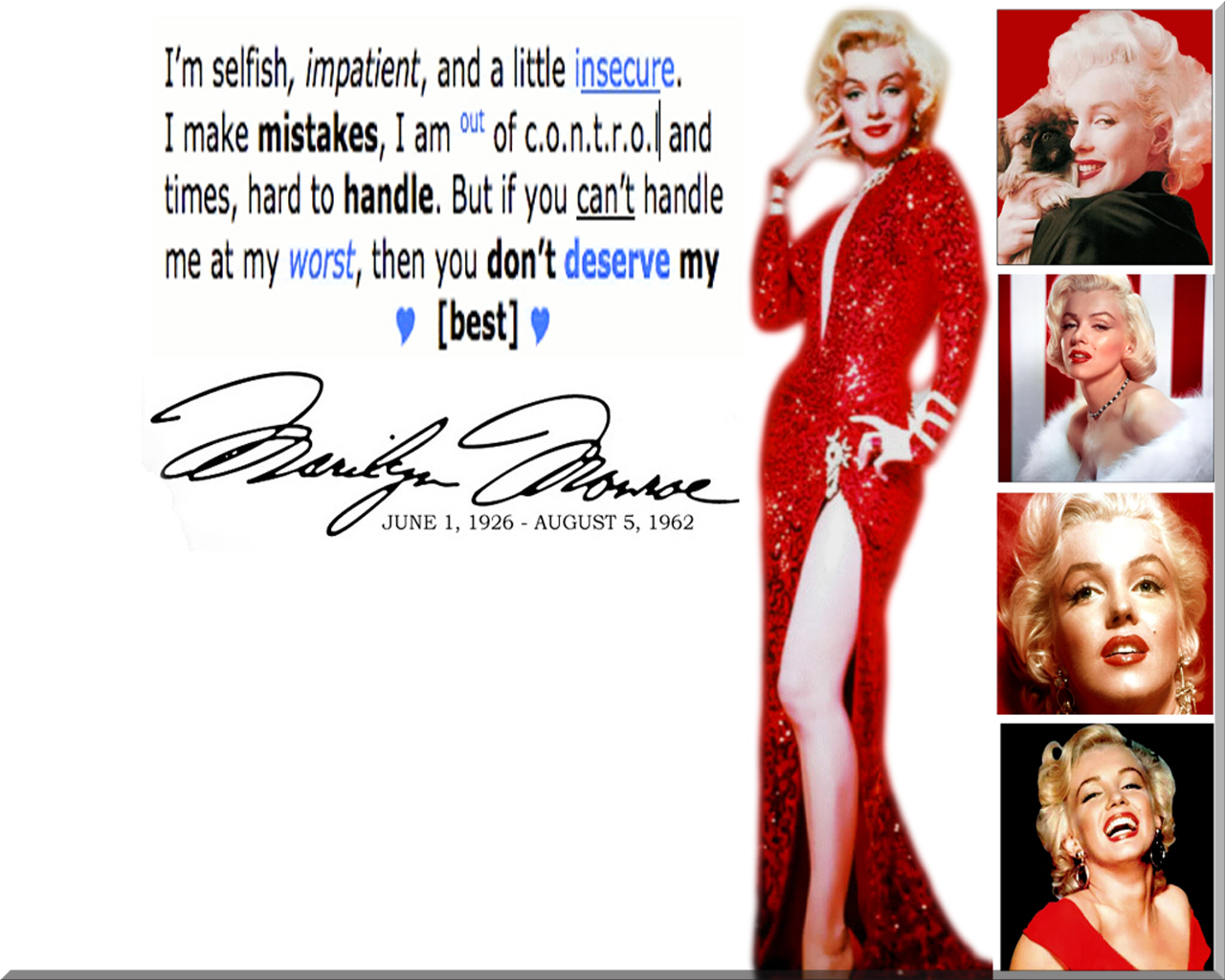 Marilyn Monroe by RedHeadsRule